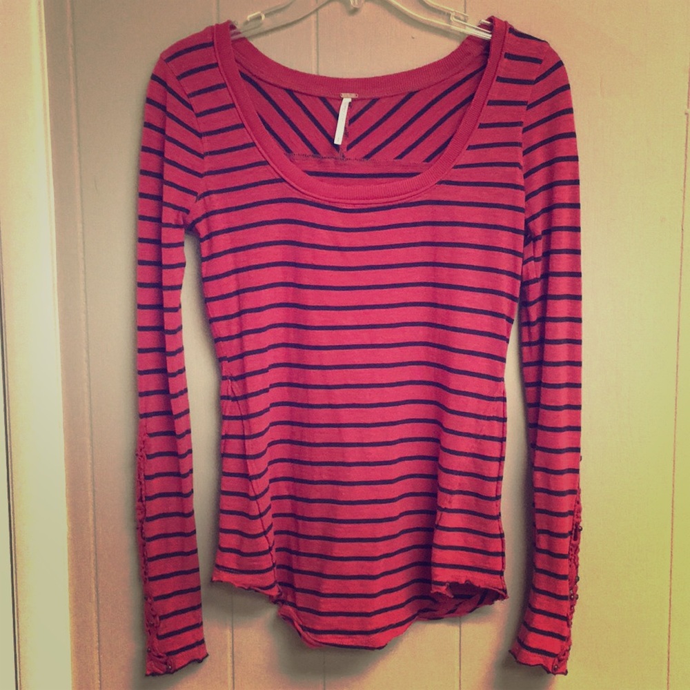 Free People Long Sleeve Top